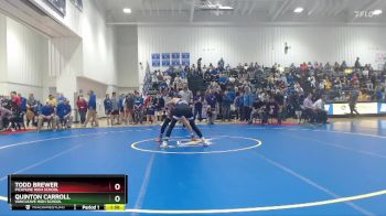 106 lbs Semifinal - Todd Brewer, Picayune High School vs Quinton Carroll, Vancleave High School