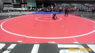 70 lbs Consi Of 8 #2 - Blaine Mahan, Northern Select Wrestling vs Sergio Ramos, Corning Sharks