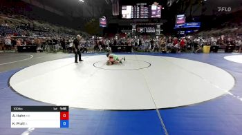 100 lbs Rnd Of 64 - Aiden Hahn, Missouri vs Kaleb Pratt, Illinois