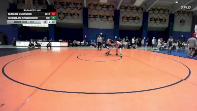 141 lbs Champ. Round 2 - Nicholas Schmucker, Liberty vs Jaymar Custodio, Unattached