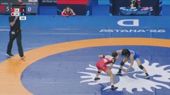 53 kg 1/4 Final - Zeynep Yetgil Kamal, Turkiye vs Moe Kiyooka, Japan
