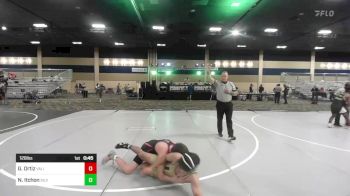 126 lbs Consolation - Gunnar Ortiz, Valiant College Prep vs Nathan Itchon, Silverback WC