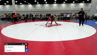 144 lbs 1/2 Final - Mihai Necula, Ga vs Lonnez Smith, Il