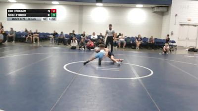 75 lbs Semifinal - Ben Padezan, PA vs Noah Ferrer, NJ