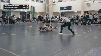165 lbs Cons. Round 3 - Viviano Gutierrez, Merchant Marine vs Nicholas DeLorenzo, Eastern