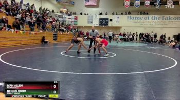 215 lbs Cons. Semi - Ivan Allen, McMinnville vs Dennis Odom, Forest Grove