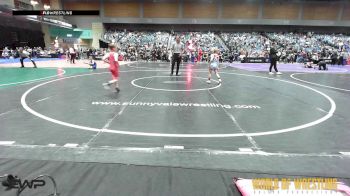 49 lbs Quarterfinal - Alex Herndon, American Dream vs Beckett Waldo, Lakeland Wrestling