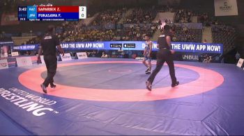 51 kg 1/8 Final - Zhanbolat Saparbek, Kazakhstan vs Futo Fukasawa, Japan
