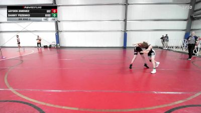 110 lbs Rr Rnd 3 - Jayden Jimenez, Grit Mat Club Blue vs Danny Fezenko, Iron Horse