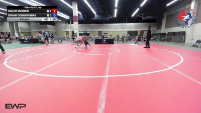 113 lbs Final - Isaiah Mathew, NG Bombers Wrestling Club vs Ethan Cobarrubias, NB Elite Wrestling Club