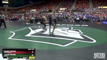 3-2-1A 126 Quarterfinal - Jacob Moore, Haven vs Kaden Sisson, Phillipsburg