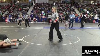 110 lbs Quarterfinal - Hudson Breese, Jaguar vs Logan Holle, Clay County