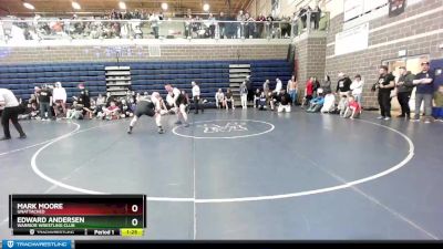 200 lbs Round 1 - Mark Moore, Unattached vs Edward Andersen, Warrior Wrestling Club