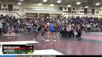 170 lbs 21st Place Match - Jean Ngoma, Xavier, Cedar Rapids vs Benjamin Haughey, Clear Creek-Amana