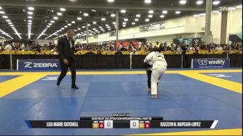 Kaezlyn N. Napeahi-Lopez vs Liza Marie Satchell 2026 IBJJF Jiu-Jitsu CON International