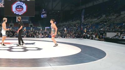 144 lbs Cons. Sub-rd Of 32 - Hunter Heath, Illinois vs Kai Frogley, Idaho