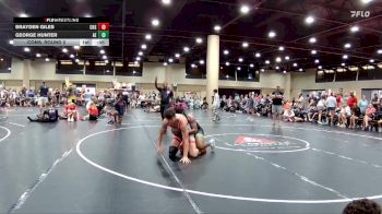 190 lbs Cons. Round 2 - George Hunter, Alpha Elite vs Brayden Giles, Collierville High School