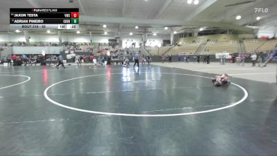 55 lbs Cons. Round 1 - Jaxon Testa, Vikings Wrestling Club vs Adrian Pineiro, Cobra Wrestling Club