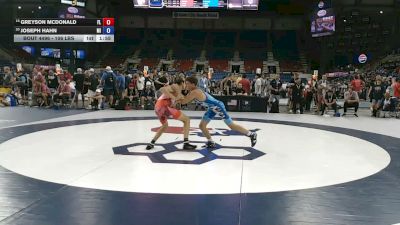 106 lbs Cons. Rd Of 32 - Greyson McDonald, Florida vs Joseph Hahn, Michigan