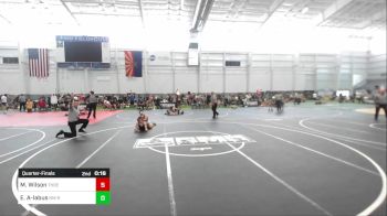 123 lbs Quarterfinal - Mason Wilson, Threshold vs Elijah Avis-labus, NM Royalty