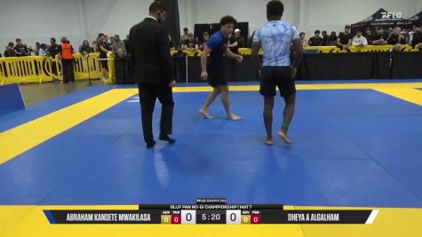 Dheya A Algalham vs Abraham Kandete Mwakilasa 2026 Pan IBJJF Jiu-Jitsu No-Gi Championship