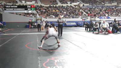122-D1 Cons. Semi - Zachary Scarminach, Desert Ridge High School vs Riley Butzen, Mountain View (Mesa) High School