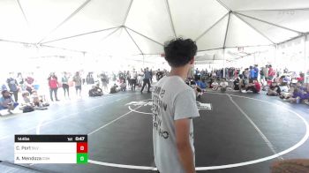 144 lbs Consi Of 8 #2 - Cash Port, Silverback WC vs Aleksander Mendoza, Cdm