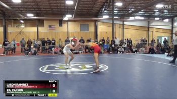 133 lbs Round 2 (6 Team) - Kai Carson, Eastern Oregon University (OR) vs Jason Ramirez, Arizona Christian University