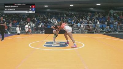 200 lbs Round Of 16 - Kenzie Barrett, FL vs Ella Taylor, NC