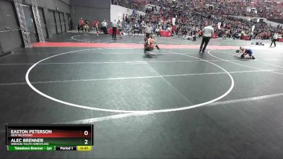 94 lbs Champ. Round 2 - Alec Brenner, Oregon Youth Wrestling vs Easton Peterson, New Richmond