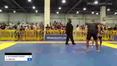 VINCENT ALEXANDER BARBOSA vs NICHOLAS GREENE 2022 American National IBJJF Jiu-Jitsu Championship