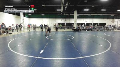 132 lbs Round Of 256 - Jon Emma, PA vs Efrain Rivera, SC