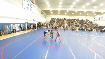 165 lbs Champ. Round 1 - Xavier Sapien, Villa Park High School vs Trevor Howe, Yucca Valley Wrestling