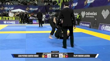 Felipe Ribeiro Lacerda vs Luan Patrick Santos Farias 2026 European Jiu-Jitsu IBJJF Championship