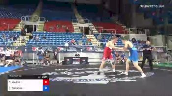 220 lbs Round Of 32 - Caleb Madrid, California vs Oliver Donahue, New York