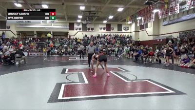 JV-6 lbs Cons. Semi - Mya Kiefer, Denver vs Lindsey LeBahn, Cedar Falls