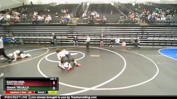 153 lbs Champ. Round 2 - Easton Keel, Uintah Wrestling vs Isaiah Trujillo, Hurricane High School