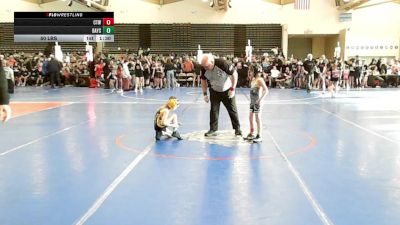 50 lbs Rr Rnd 1 - Caliyah Cruz, Cordoba Trained (Sand Storm Sisters) vs Avery Wright, Bayside Baddies - Girls