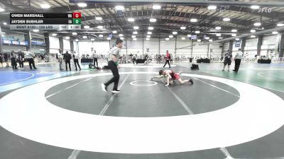 126 lbs Round Of 16 - Owen Marshall, WA vs Jayden Buehler, GA