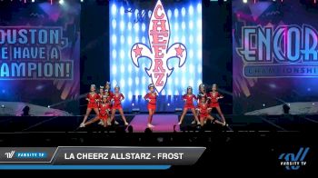 LA Cheerz Allstarz - Frost [2019 Junior - D2 - Small - A 2 Day 1] 2019 Encore Championships Houston D1 D2