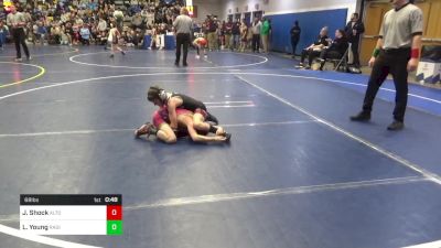 68 lbs Round Of 64 - Jordan Shock, Altoona vs Lucas Young, Ragin Raisins WC