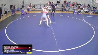 127 lbs Round 3 - Taylynn Stratton, Hermiston Wrestling vs Taylor Ward, Barlow Mat Club (DBA Barlow Wr