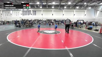 106 lbs Consi Of 4 - Owen Blair, Newtown vs Neko Passaro, Bunnell