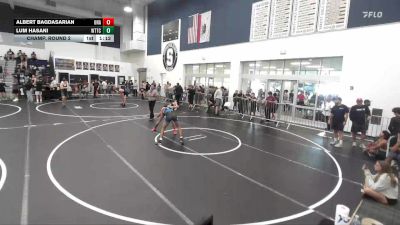 165 lbs Champ. Round 2 - Albert Bagdasarian, Unattached vs Lum Hasani, World Team Training Center