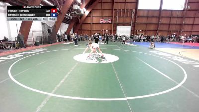 160B lbs Rr Rnd 2 - Vincent Rivera, Xavier High-school vs Dawson Messinger, Journeymen