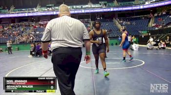 2A 285 lbs Champ. Round 1 - Geviaunta Walker, Lincolnton vs Noel Jennings, Southeast Alamance