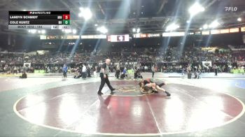 144 lbs Cons. Round 3 - Cole Kuntz, Mountain Home vs Landyn Schmidt, Minico