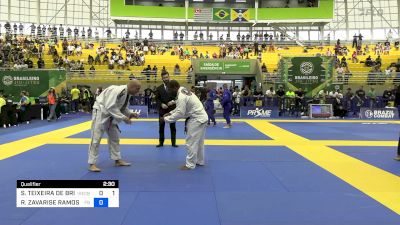SERGIO TEIXEIRA DE BRITOS vs RICARDO ZAVARISE RAMOS SARTORI 2024 Brasileiro Jiu-Jitsu IBJJF