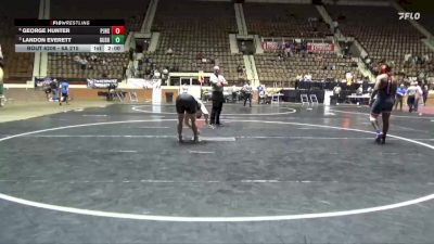 6A 215 lbs Quarterfinal - Landon Everett, Gulf Shores vs George Hunter, Percy Julian