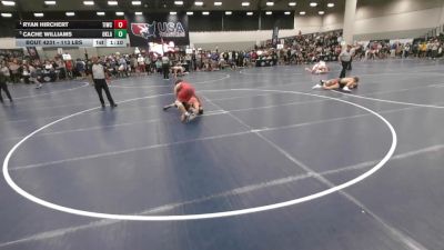 113 lbs Semis - Ryan Hirchert, Team Idaho Wrestling Club vs Cache Williams, Oklahoma